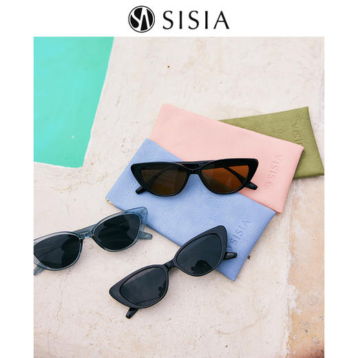sisia海边度假海岛拍照显瘦太阳眼镜防炫目高级感时尚开车墨镜62W04S1G 62W04S3G 62W04S2G 商品图1