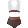 sisia分体泳衣泳裤女士海边度假三件套高腰显瘦遮肚新款温泉套装SWB24-01A 商品缩略图6