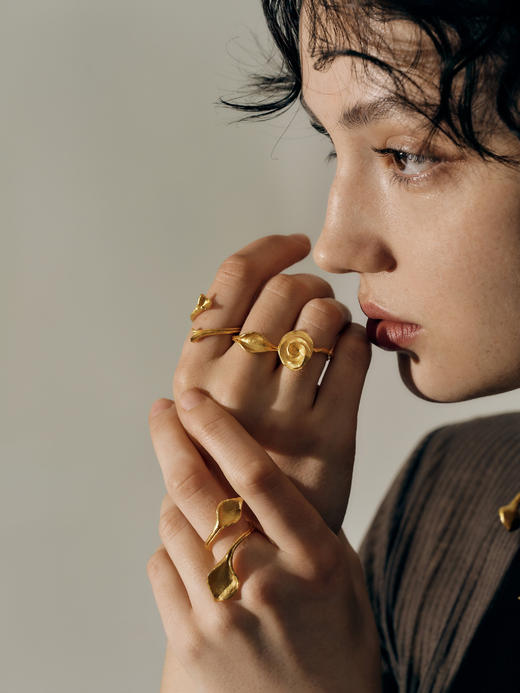 LS｜Plantopia Ring 心穴戒指 [ 金 ]【Botanicalia】 商品图3