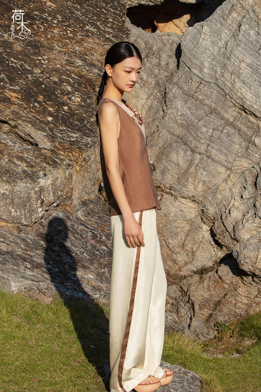 荷木HEMU丨缬云·宽腿裤 商品图1