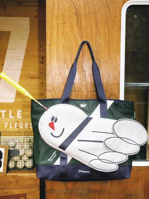 CryingCenterkumpoo薰风羽毛球联名系列羽毛球单肩托特单肩包 商品图2