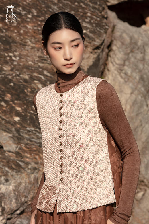 荷木HEMU丨缬衣高定·马甲 商品图1