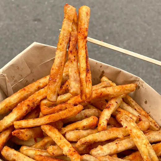 楚荷香冷冻藕条2kg速冻藕条冷冻干煸椒盐半成品油炸裹粉炸莲藕条小吃 商品图3