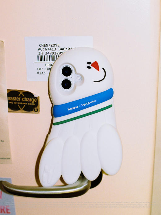 CryingCenterkumpoo薰风羽毛球联名系列 可爱大头羽毛球硅胶手机壳 哭喊中心 商品图3