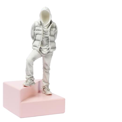 黄玉龙《吃了么？明》雕塑 商品图1