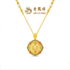 【老凤祥】盛唐风华·花花唐莲花妙容古法珍珠黄金项链，足金999，老凤祥专属系列，可到我们老凤祥门店自取 商品缩略图0