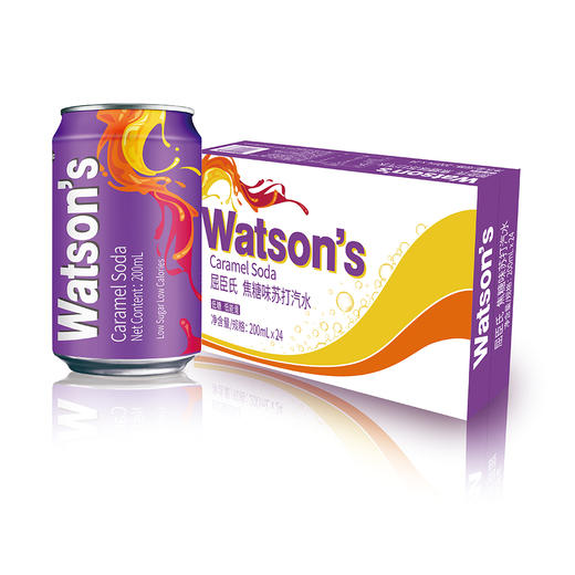 屈臣氏焦糖味苏打汽水200x24 商品图3