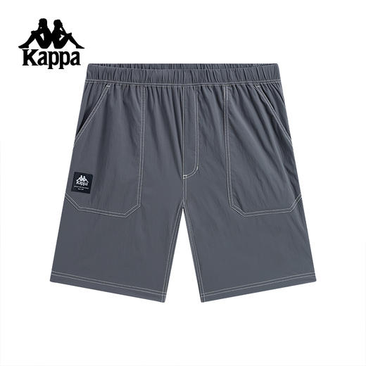 Kappa卡帕背靠背运动短裤男2025新款夏季透气休闲宽松五分裤潮K0F52DY61 商品图0
