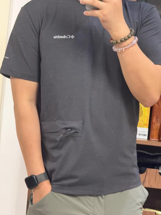 原单正品哥伦比亚25新款，口袋拉链短袖！！！两个色，尺码S-XXL 商品图0