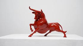 赵永昌《牛势》限量雕塑