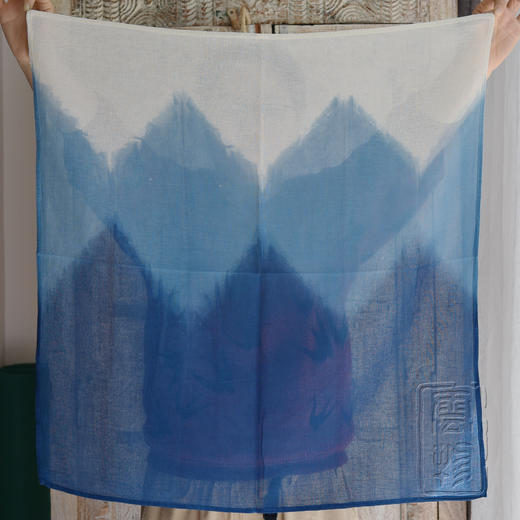 云物记|云南扎染*非遗植染围巾 商品图3