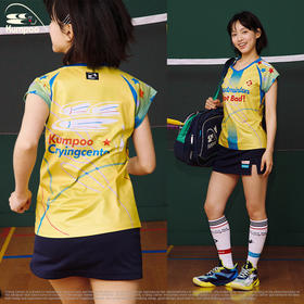 第二弹加色✨星星撞色小飞袖赛服🏸