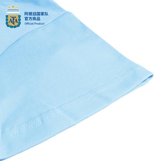 【官方正版】阿根廷国家队 | 2025新款天蓝手绘梅西印花T恤童装短袖 商品图4