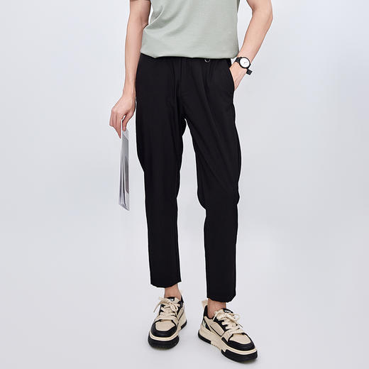 【新品上市】HX 夏季休闲九分裤合体S209522101101 商品图3