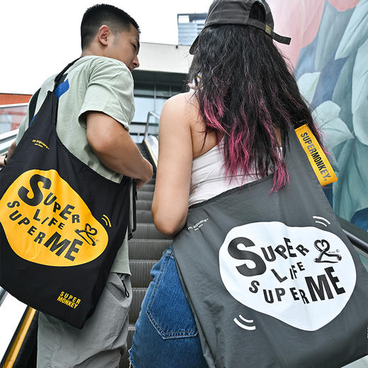 SUPERMONKEY×msquare联名 托特包 商品图3