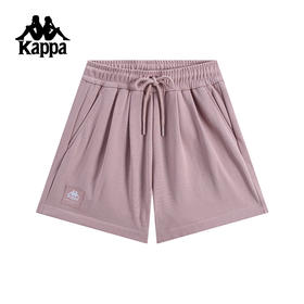 Kappa卡帕背靠背运动短裤夏季新款女士休闲裤宽松透气跑步裤子K0F62DY72