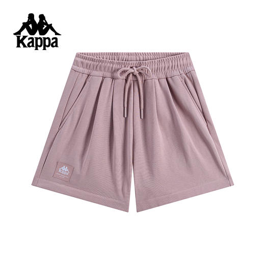 Kappa卡帕背靠背运动短裤夏季新款女士休闲裤宽松透气跑步裤子K0F62DY72 商品图0