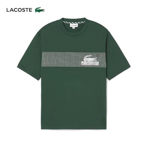 【4.9折】5楼法国鳄鱼LACOSTE男士纯棉T恤TH5590-98-132吊牌价790折后价390 商品图0
