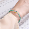 【新款湖北原矿绿松石手链】新中式原矿天然小绿松石手链女 单圈手串 国风超细小众礼物 商品缩略图9