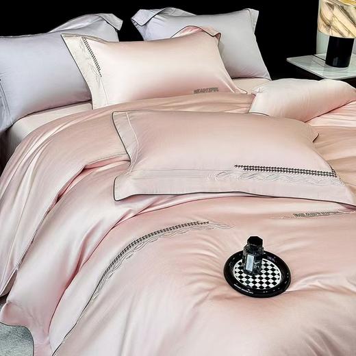 天丝棉刺绣四件套-卡罗薇四件套 商品图2