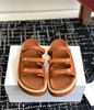 赛琳新款魔术贴细带小标显瘦鞋拖款纯皮凉鞋 商品缩略图6