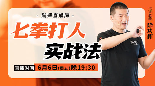 【6月6日】七拳打人实战法 商品图0
