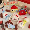 【毛绒公仔挂件，搞怪创意设计！】原创可爱毛绒公仔挂件 胸针创意搞怪挂坠 少女背包趣味挂饰-QQ 商品缩略图2