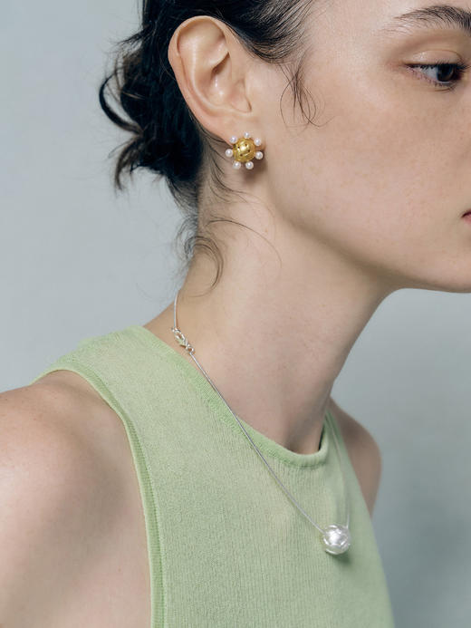 LS｜Mirasol Earrings 太阳花耳环 [ 金 / 银 ]【Botanicalia】 商品图3