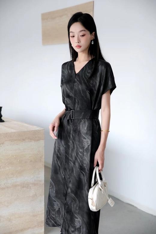 Le Malene 复古气质茶歇连衣裙 20424 商品图1