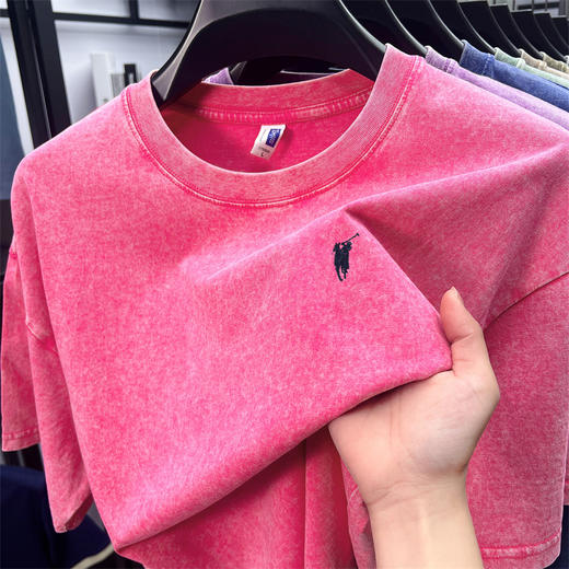 【大牌同款短袖男士t恤】夏季纯棉t恤男时尚圆领棉t恤短袖男 商品图5