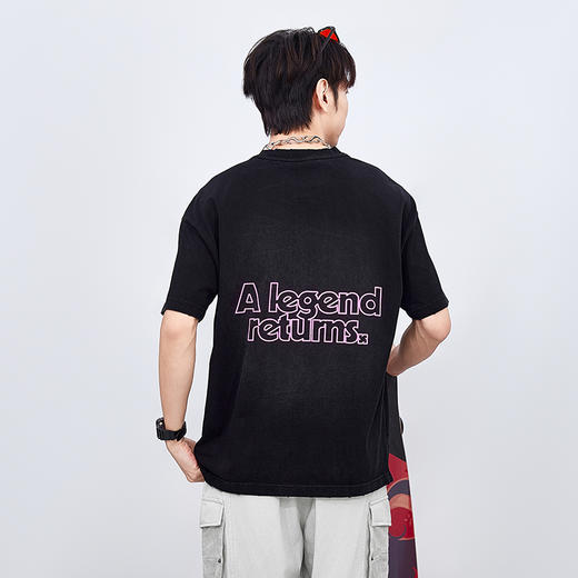 【新品上市】HX 夏季圆领短袖T恤宽松C102520249101 商品图4