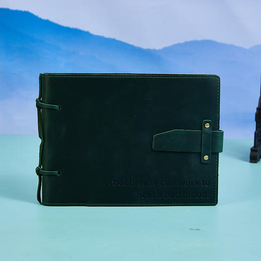 小林漫画  高端疯马皮复古多功能本 牛皮纸  6色可选 握在手心的 “时光琥珀” 商品图6