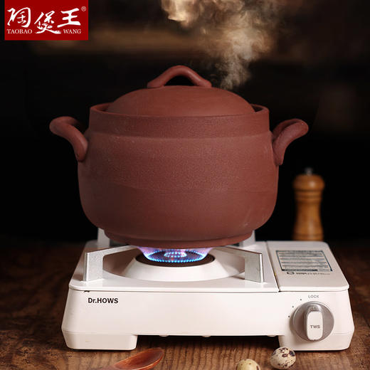 【如意汤煲古朴】陶煲王老式无釉砂锅炖锅家用燃气明火耐高温干烧锅煲汤砂锅土砂锅 商品图1