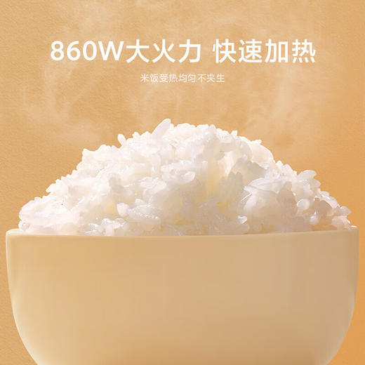 米家小米电饭煲家用4-5个人 多功能电饭锅煮饭锅煮粥锅 厚质内胆不粘锅智能防溢 大容量5升 商品图4