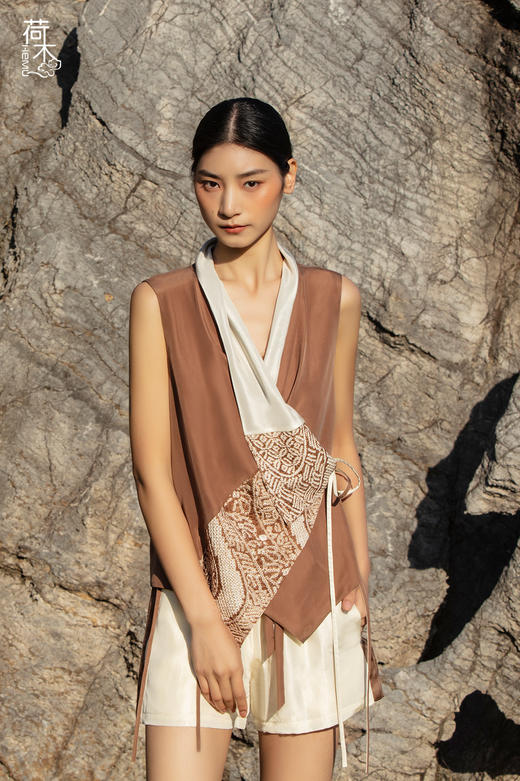 荷木HEMU丨缬云·马甲 商品图0