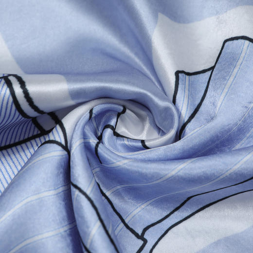 谜底T恤短袖女2025夏新品休闲日常抽象印花宽松H型上衣252MT0590 商品图3