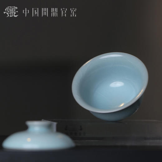 问鼎官窑高工卓鑫伟高足盖碗 商品图4