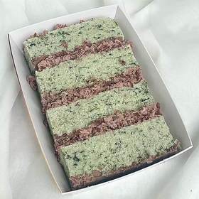 [周二五]故乡糕家红豆艾草白糕300g고향떡집 팥쑥백떡