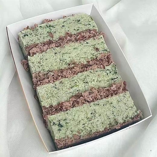 [周二五]故乡糕家红豆艾草白糕300g고향떡집 팥쑥백떡 商品图0