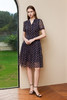 【V领碎花连衣裙】25年夏季新品女士中长款收腰显瘦裙子 商品缩略图1