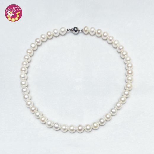 精品珍珠项链【9.2-10.2mm】 商品图0