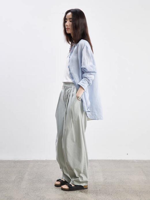 步履不停/5B11250C/超柔苎麻衬衫 商品图0