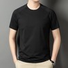 【手搓薄荷香圆领短袖t恤】男夏季高级感纯色速干男士体恤打底衫 商品缩略图6