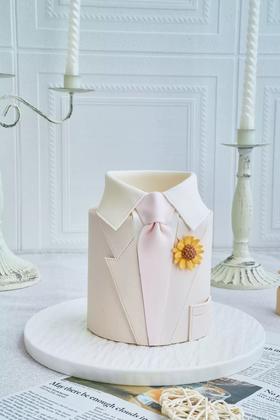 帅气西装主题蛋糕