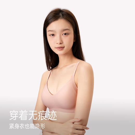 靴下物内衣女小胸聚拢无痕无钢圈文胸聚拢收副乳上托不空杯薄款 商品图2