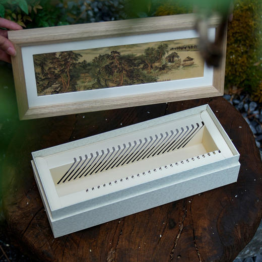 画框长条盒【饼干茶 白色】26元一套/一件18套 商品图1