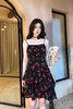 SIA SAYLOR 浪漫玫瑰吊带短裙 20433 商品缩略图3