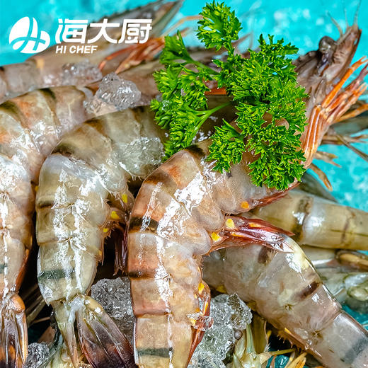 海大厨-船冻红虎虾13-15头原价198元/袋，现价161.8元/袋（为保证品质，限辽宁省内发货） 商品图1