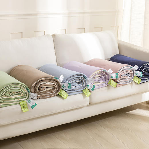 凉感小冰皮夏凉被空调被芯冰丝夏被冰感薄被子冷气单人夏季可机洗 商品图2