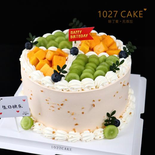 1027CAKE | 水果装饰蛋糕 芒果青提 鲜果 商品图2